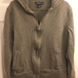 Banana Republic Boys L pullover sweater gray Wool